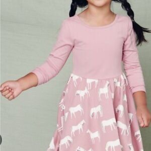 Tea Collection Ballet Dress with Horse Print